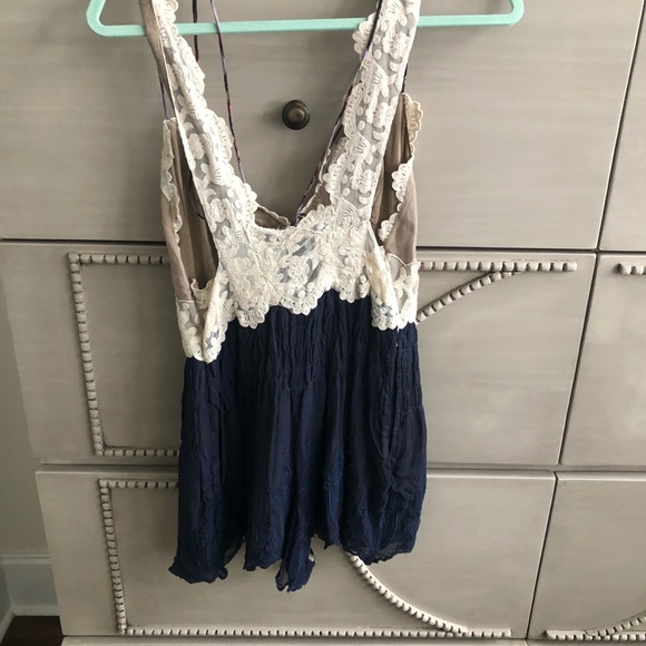 COPY - Free people lace romper - Picture 3 of 3